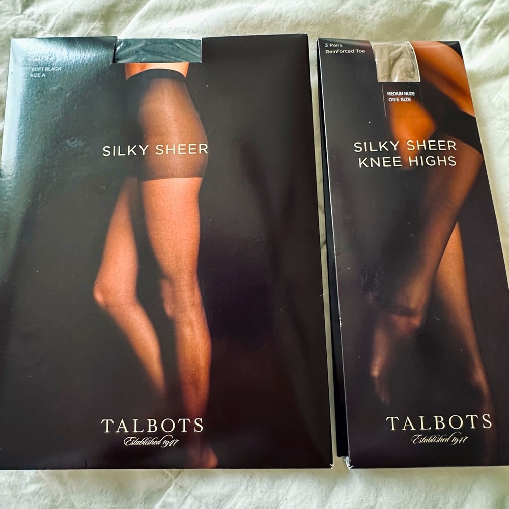 Bundle of Talbots Panty Hose and Knee Highs